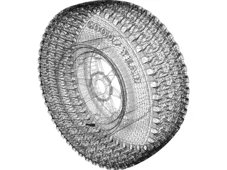 Tire 3D Model