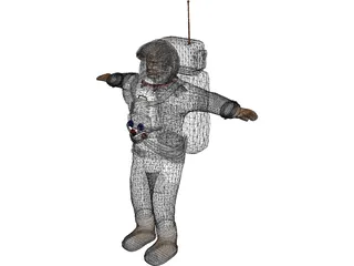 Astronaut 3D Model