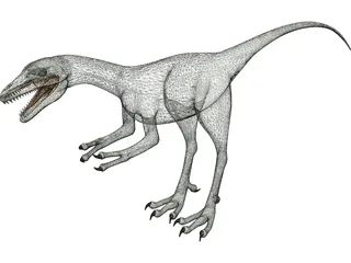 Compsognathus 3D Model