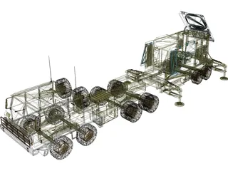 Patriot Radar 3D Model