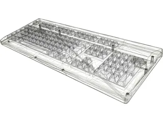 Keyboard 3D Model