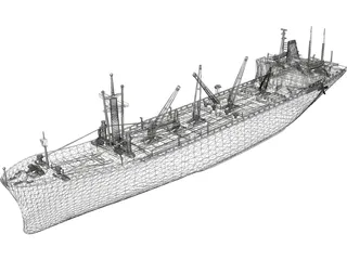 Trinidad Lines Cargolinier 3D Model