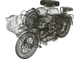 BMW R75 3D Model