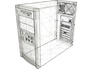 Case Mini Tower 3D Model