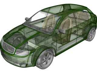 Skoda Fabia 3D Model