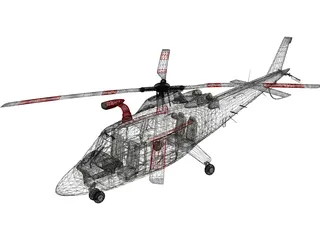 Agusta A109 3D Model