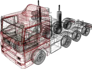 MAN Truck 3D Model