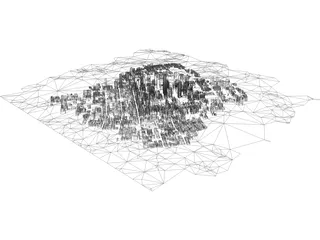 City Los Angeles (California) 3D Model