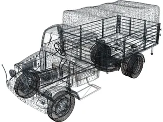 Mercedes-Benz L 3000 3D Model