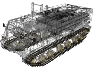 MLRS M270 3D Model