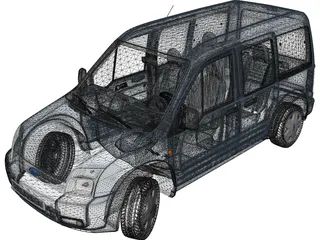 Ford Transit (2007) 3D Model