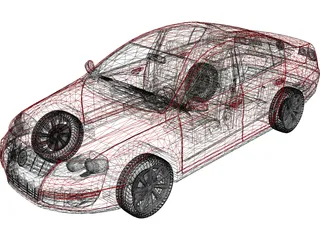 Volkswagen Passat 3D Model