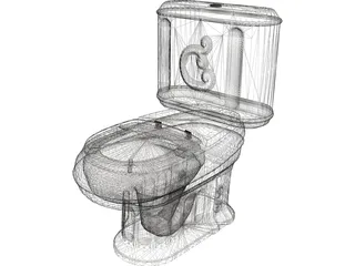 Toilet 3D Model