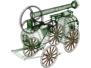 Tractor 3D Model