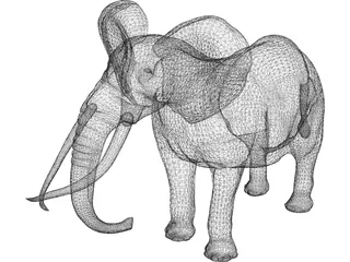 Elephant 3D Model