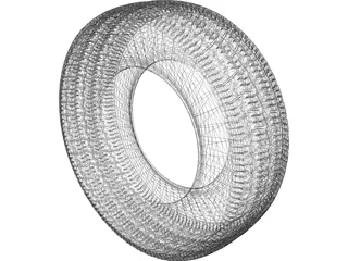 Tire 3D Model