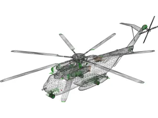 Sikorsky CH-53E Super Stallion 3D Model