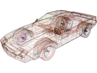 Chevrolet Berlinetta (1983) 3D Model