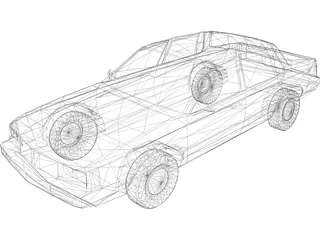 Oldsmobile Cutlass Ciera (1983) 3D Model