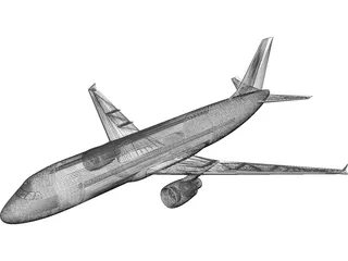 Airbus A320 3D Model