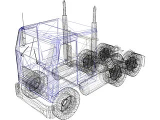 Cabover 3D Model