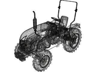 Tractor 3D Model