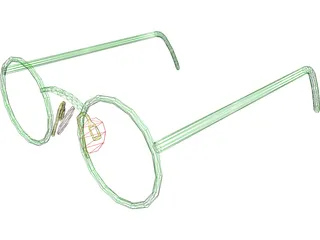 Eye Glasses 3D Model