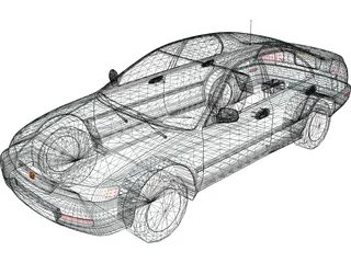 Honda Accord (1997) 3D Model