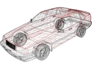 Volvo 850 (1994) 3D Model