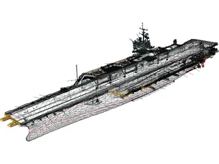 CVN-65 Enterprise 3D Model