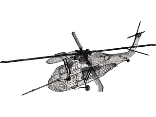 Sikorsky UH-60 Black Hawk 3D Model