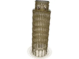 Tower Of Pisa 3D Model