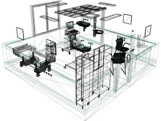 Gynecology Office 3D Model