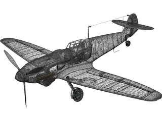 Messerschmitt 3D Model