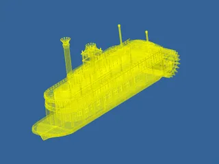 Boat 3D Model