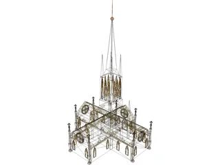 Cathedral 3D Model