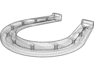 Horse Shoe 3D Model