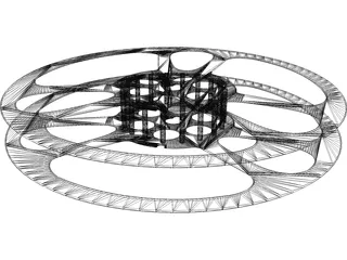 Reel Spool 3D Model