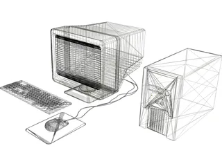 Computer 3D Model