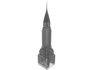 Chrysler Building 3D Model