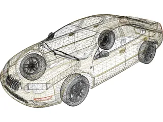 Chrysler 300M (1998) 3D Model