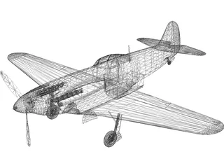 Yakovlev Yak-9 3D Model