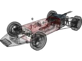 Honda ra272 3D Model