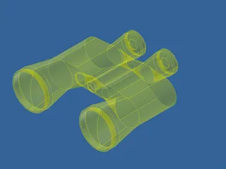 Binoculars 3D Model