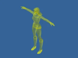 Heroine 3D Model