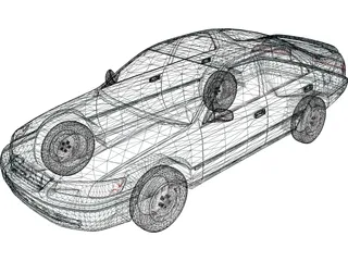 Toyota Camry (1997) 3D Model