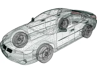 Pontiac Grand Prix (1997) 3D Model