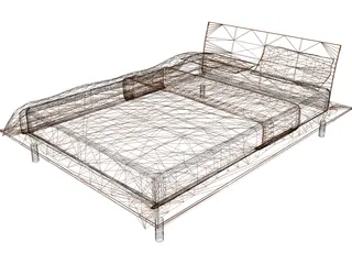 Bed 3D Model