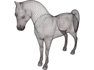 Horse 3D Model