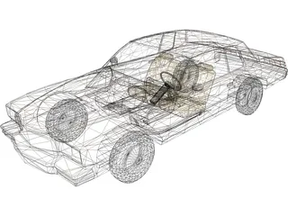 Chevrolet Monte Carlo (1980) 3D Model